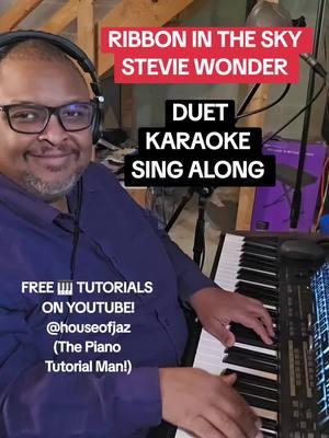 #ribboninthesky #steviewonder #duet #singingduet #karaoke #pianokaraoke #singalong #richardbutler #houseofjaz #pianotok #piano 