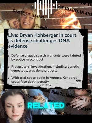 Bryan Kohberger’s defense fights the DNA. #CapCut #fy #fyp #fypシ #foryoupage #news #breakingnews #caseupdate #truecrime #truestory #truecrimetikok #truecrimecomunnity #truecrimestories #darksideoftiktok #spillthetea #truecrimetea #parentsoftiktok #MomsofTikTok #dadsoftiktok