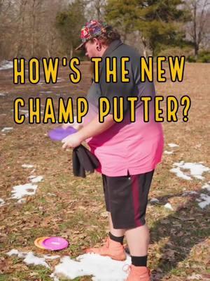 #CapCut How's the new champ putter fly? Well I'd say pretty good from 150ft 🤣 @climodiscgolf #discgolf #climodiscs #thechamp #kenclimo @discraftdiscgolf  @ClimoDiscs 