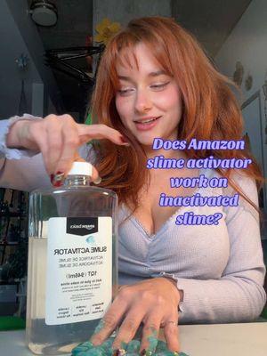 10/10 I love slime #slime #ogslimes #slimelover #blueglitter #polaraurora #activator #amazonproducts #amazonbasics 