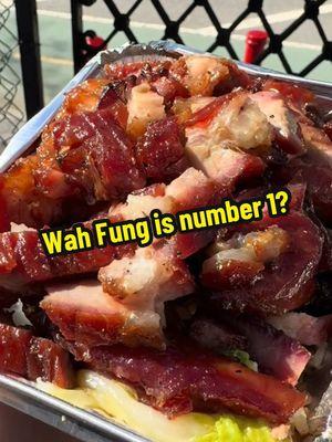 Almost a year now since I’ve had Wah Fung…this needs to be remedied immediately!  #didntsuck #fyp #chinesefood #nycfood #chinatown #foodreview #roastpork #charsiu #chinesetakeout #nyceats 