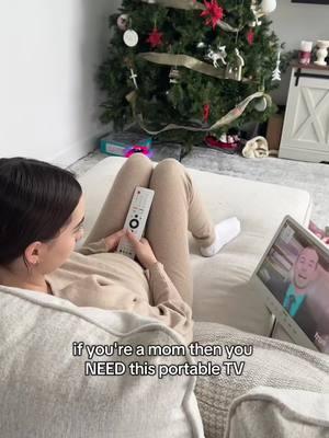 I love my Sylvox tv❤️ #sylvoxtv #portabletv #handytv #movabletv #mobiletv #mom 