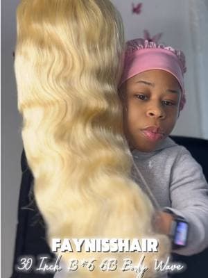 Love me a blonde unit 😍😍 @Faynisshair LINK IN MY BIO‼️🥰 #fypシ #fypシ゚viral #wigtok #wiginfluencer #bodywave #wiginstall #lacewig #blondehair #wig 