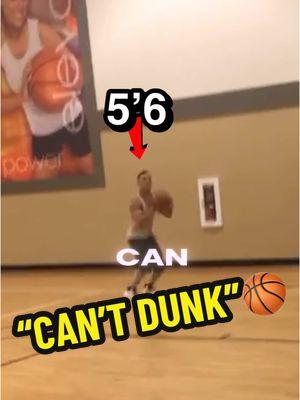 Replying to @Chris “You Can’t Dunk”🗣🏀 #trashtalkers #basketballtrashtalk #basketballchallenge #shortdunker #marthreenez #jumphigher 