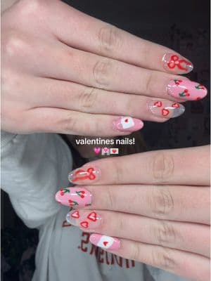 lowkey didn’t even wanna post this cause i don’t like them but oh well #ValentinesDay #valentinesdaynails #nailinspo #BookTok #kaelisbooks #gelnails #gelxnails #gelnailsathome #nailtutorial #cherrynails #kissnails #kendricklamar #transition #nailtok #nailday #justgotnewnails 