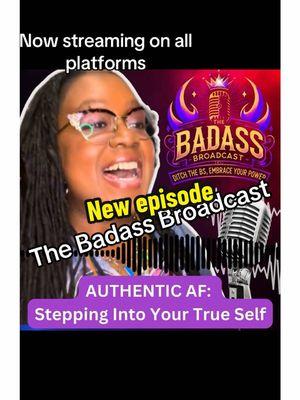 Getting authentic af!!!  Those who matter don’t mind… #BadassBroadcast #AuthenticAF #ELEVATIONofLove