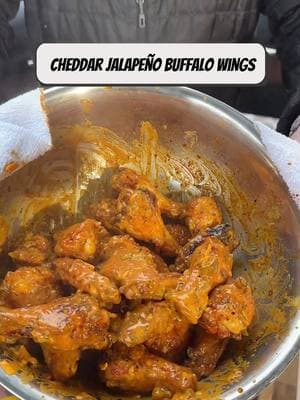 If you’re looking to spice up your wing game, look no further 😎 These smoky Cheddar Jalapeño Wings are the perfect balance of heat, cheesy goodness, and smoky flavor. 😋🔥 Who wants one?! #wings #chickenwing #chicken #chickenwingsrecipe #chickenwingchickenwing #chickenrecipe #chickenrecipes #cheesetok #cheeselover #jalapenos #fypシ #recipesoftiktok