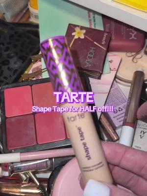 TARTE shape tape week! Take advantage of this amazing deal and in turn, proceeds go towards the cali fire victims! #tarte #shapetape #makeup #concealer #makeupartist #tartecosmetics #TikTokShop #tiktokshopcreatorpicks #shapetapeweek #tarteshapetape #fyp #foryou 