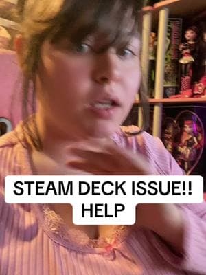 PLEASE HELP! Steam deck is on screen of death, and I cannot get it out of it. I can’t even go into my bio which most people can.  #steamdeck #helpme #brokendevice #gaming #game #steamdeckvalve #steamdecktutorial 