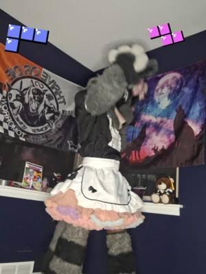 It's so good to be back making videos again  #furry #furryfandom #fursuit #furriesoftiktok #furrytiktok #furries #furrymaid #furrydance #fursuitdance 