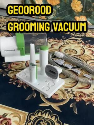 Say goodbye to shedding chaos! #doggrooming #spa #petcare #cat #catmom #PetVacuum #goldenretrieverlife #furball #GroomingTool #DogGrooming #GroomVacuum #PetGrooming #PetHairRemoval #giftfromtiktokshop #tiktokshopfinds #TikTokShop #viral 