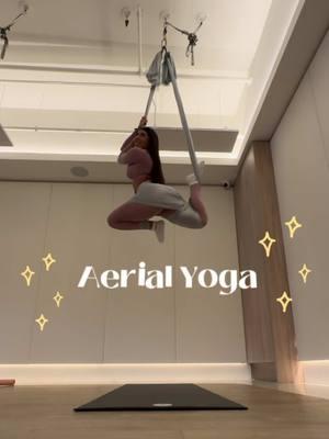 And she was a fairy🧚🏽‍♀️✨ #aerial #aerialyoga #aerialsilks #aerialhammock #aerial #yoga #fitness #miami 