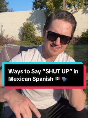 Listen listen listen and use these expressions with caution 😎 🗣️  - #learnspanish #spanishteacher #mexicanspanish #spanish #español #spanishlesson #spanishclass #gringo  #mexicanslang #spanishslang #spanishfluency #spanishgrammar #spanishcourse #mexicanfluency #mexicanslang