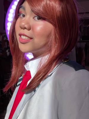 Is there any cosplay of mine y’all would like to see again? #ochakouraraka #uraraka #myheroacademia #bokunoheroacademia #mha #bnha #uravity #urarakacosplay #urarakaochakocosplay #mhacosplay #bnhacosplay