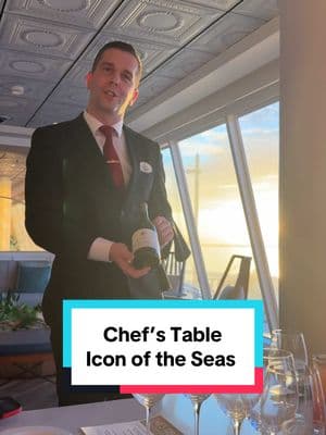 the bougiest I’ve ever been #cooljob #chefstable #finedining #cruiseship #Foodie #FoodTok #coolrestaurants #chef #wine #worldslargest 