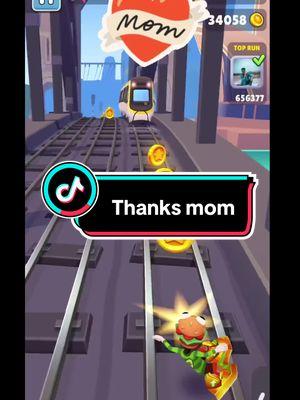 Thanks mom💖#msdonna2020 #subwaysurfers #veteran 