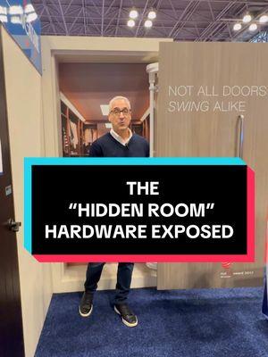 Build Your Own Secret Room! Hidden Room Explained! If you want to Build Your’s Comment SWING and I’ll Send You the Information.  #secretroom #DIY #door #doors #homeimprovement @sugatsune