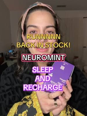 Boost your nightly routine with Neuromint Sleep and Recharge! These mints are formulated to help you relax, fall asleep faster, and wake up feeling refreshed. Infused with natural ingredients like melatonin and calming botanicals, they’re a convenient and effective way to support better sleep and overall recovery. Perfect for busy lifestyles! #NeuromintSleep #RechargeNaturally #TikTokShop #BetterSleep #RelaxAndRecharge #SleepSupport #MelatoninMints #NaturalWellness #HealthySleepHabits #WakeUpRefreshed #NightlyRoutine #WellnessOnTheGo #SleepBetterLiveBetter #CalmingBotanicals #Wellness2025 #SelfCareEssentials #SleepAid #SweetDreams #RestfulNights #ConvenientSleepSolution