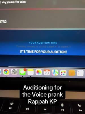 LET ME ON THE VOICE FOR REAL #thevoice #patricia #katiepynejokes #prank #auditionprank #fyp 