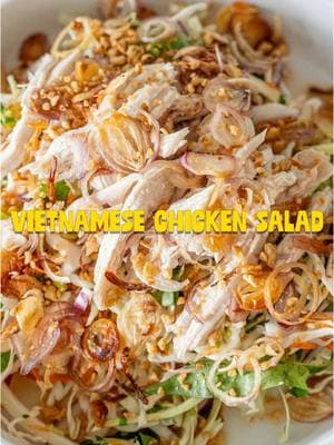 We’re less than a week away from Lunar New Year (Tet), so I’m sharing some of my favorite recipes. Today, we’re making the classic Goi Ga / Vietnamese Chicken Salad, that you can find at most Vietnamese celebrations! Printable recipe on my blog: https://feedthepudge.com/vietnamese-chicken-salad-goi-ga/ #lunarnewyear #tet #goiga #goi #vietnamesefood #tiktokpartner #apitiktok