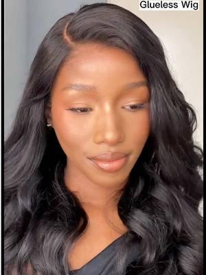 Styling loose body wave glueless wig🤪🥰#fyp #viral #wig #lacefrontwig #wiginstall #hairstyle #tutorial #loosebodywave #hdlacewig #prepluckedwig #foryoupage #xyshair 