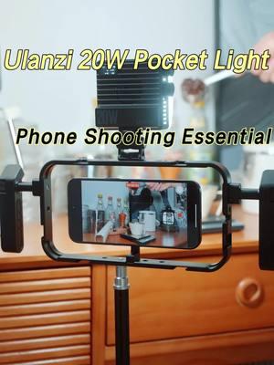 Compact, powerful, and seamlessly pairs with your phone rig and stand for perfect lighting every time. 📱💡✨ #ulanzi #portablelighting #pocketlight #rgblights #portablelight #mobilefimmaking #perfectlighting #creatortools #contentcreator