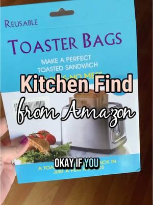 Find these reusable toaster bags in my Amazon storefront in my profile under “Kitchen Finds” #amazonkitchen #amazonkitchenfinds #kitchengadgets #kitchenfinds #grilledcheese #toasterhack 