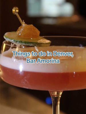 Are you looking for things to do in Denver? You have to try this new Italian cocktail bar in Cherry Creek... 👇🏼🍸 Newly opened, Bar Amorina, located inside the Clayton Hotel is the place to see & be seen. Bar Amorina celebrates the Italian tradition of gathering with friends over delicious cocktails, spritzes, & wines, accompanied by seasonal, refined small plates.  For those doing Dry January, the also have a fabulous line-up of Zero Proof cocktails. The Social Pineapple made with Three Spirits social elixir, pineapple, ginger, & lime was delicious. Overall a vibrant and flavorful mocktail with a juicy pineapple base and balance of botanical flavors. Along with the impressive drinks, the small plates & fresh pulled mozzarella will certainly keep us coming back for more. Boasting not just 1, but 2 beautiful bars & a gorgeous atmosphere, dress to impress and enjoy Bar Amorina’s meticulously curated cocktail program and wine list while mingling & immersing yourself in Cherry Creek’s social scene. Check it out and follow for more things to do in Denver. #baramorina #cherrycreek #cherrycreeknorth #claytonhotel #italiandrinks #italianfood #cocktails #thingstodoindenver #denvercolorado #italianfooddenver  #creatorsearchinsights 