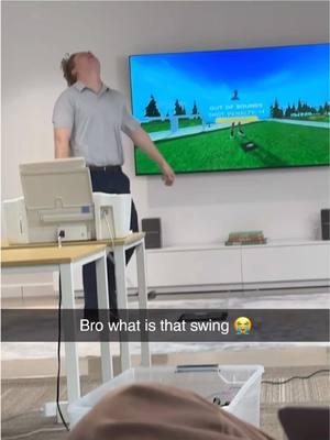 Bro is a threat to the workplace 🙏😂💀 #golf #comedy #golfdaddy