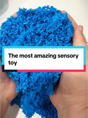 Replying to @ᗩᐯᗩ🪲🎸  It’s called Pluffle and it’s basically the most amazing sensory on Earth!  #pluffle #sensorytoy #blue #tiktokmademebuyit #playfoam #educationalinsights #sensory 