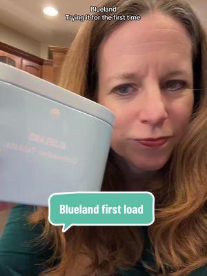 Blueland put to the test with a load of dishes. #blueland #bluelanddishwashertablets #dishwashertablets #frangrancefree #plasticfree 