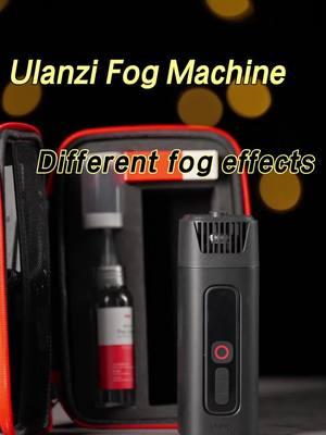 💨 Use different accessories with the fog machine to create different fog effects and perfect vibe every time. 🎥✨ #ulanzi #ulanzifm01 #ulanzifogmachine #fogmachine #fogmagic #visualvibes #creatortools #filmmakingtools