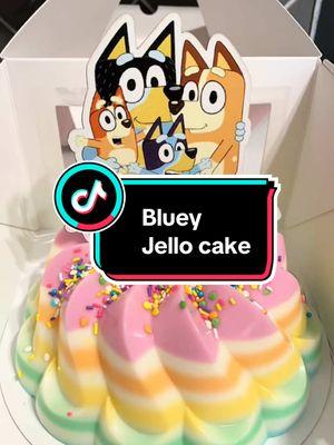 Gelatina Bluey #jello #cake #bluey #blueytok #gelatinari #million#viral #nomedigasqueno #fyp #parati #foryoupage 