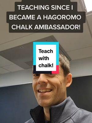 🤩🤩🤩 ... 😱 Anyway... There is a Hagoromo discount code in my profile! #math #mathtok #chalk #hagoromo #whiteboard #teaching