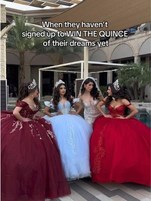 Win a QUINCE Party #fyp #quince #quinceañera #15 #glendale #az #arizona #phoenix #scottsdale #peoria #planningmyquince #quincetok #sayyestothedress #quinceexpo #quincedress #quincecrew #quinceanera #tempe #goodyear #surprise #win #raffle #prize #valz #trend #30min 