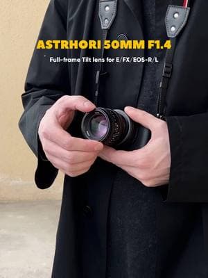 With the AstrHori 50mm F1.4 lens, versatility meets performance. 📷✨ Whether it's portraits, still lifes, or street photography, the 50mm focal length makes it ideal for a wide range of scenes. And with a large f/1.4 aperture, it delivers stunning background blur that adds depth and drama to your shots. Video by @teleginlvan #astrhori #Tilt #50mm #portraitphotography #streetphotography #lenslove #bokehmagic