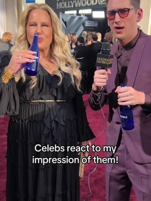 A NEW celebs react to my impression of them! #celebrities #celeb #impression #voice #jennifercoolidge #barackobama #paulgiamatti #austinbutler #willarnett #howardstern #jeffgoldblum #kronk #reaction #compilation 