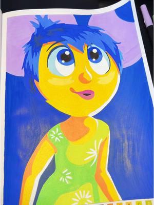 Disney Coloriages mystères Pixar! #pixar #disney #disneycoloriagemysteres #colorbynumber #coloringbook #acrylicmarkers #insideout #caylastoyreview 