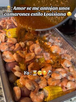 Cena para el hombre que mas amo en esta vida 🥹🤍#seafoodboil #camaronesestilolouisiana #seafood #seafoodlover #shrimpboil #camaronescajun #cajunshrimp #seafoodboilsauce #camarones #recetadecamarones #fyp #viral #cajun #charolademariscos #cenaparamiesposo #cookingformyhusband #EasyRecipe #dinner #dinnerrecipe 