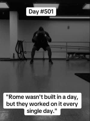 "Rome wasn't built in a day, but they worked on it every single day."Day #501 30 Body Squats, 30 push-ups, 30 second Plank 30 Body Squats #motivation #wellbeing #willpower#ConsistencyWins #FitnessMotivation #Coachwill303030 #consistency #greatness #genx #day1or1day #discipline #trending #ultra #last25 #BodyweightFitness #ConsistencylsKey #PersevereToSucceed    #ChampionMindset #fypシ゚viral 