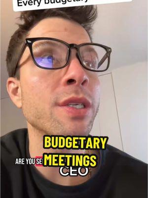 Every tech company budgetary meeting #tech #techtok #techtoker #workingintech #saas #corporate #corporatehumor 