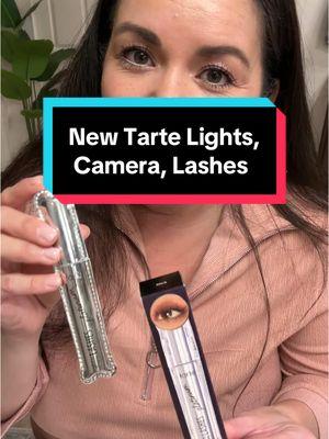 New Tarte Lights, Camera, Lashes #tarte #mascaraserum #tartelightscameralashes #tartemascara #tartecosmetics #tiktokshopjumpstart #tiktokshopjumpstartersale #blogaboutitall 