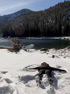 Epic Snow Angel by Frozen Lake! Witness the creation of a stunning snow angel by a frozen lake! Join our characters as they laugh, help each other, and capture the beauty of this winter wonderland. Enjoy the heartwarming moments and stunning visuals of this snowy adventure! #SnowAngel #WinterWonderland #SnowyLandscape #FrozenLake #WinterFun #SnowDay #BeautifulScenery #OutdoorActivities #FriendshipGoals #FunnyMoments