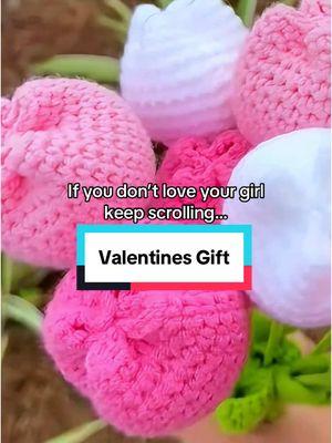 be the reason your girl smiles this valentines #ValentinesDay #crochetrose #crochetflower #giftsunder20 #valentinesdaygift #valentinesdaygiftideas #valentinesdaygiftsforher #tiktokmademebuyit #spotlightfinds #giftideas #lovers 