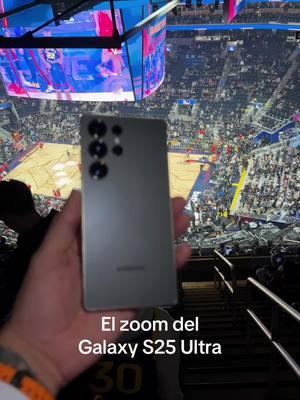 Así es el zoom del Samsung Galaxy S25 Ultra. Poniendo a prueba el zoom del Samsung Galaxy en el enfrentamiento de la NBA de los Warriors versus Chicago Bulls #tecnologiaparami #s25ultra #zoomtest #galaxys25ultra #samsungs25ultra 