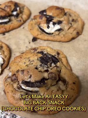 Of course from scratch is always better but when you need something sweet FAST babyyyyyy this is it …. @Pillsbury cookie dough and @OREO cookies ALWAYSSSS GONNA IT 🍪…enjoy #jayslife #explore #fyp #explorepage #mother #momlife #greedyasskids #lovemykids #jayslife😘 #recipes #food #desserts #desserttiktok #cookies #cookie #cookietok #chocolatechipcookies #chocolatechipcookierecipe #oreo #oreocookies #hack #quick #quicksnack #Recipe #recipes #delicious #cookingwithjay #easy #EasyRecipe #munchies 