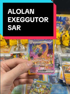 ALOLAN EXEGGUTOR EX SAR FROM SURGING SPARKS!  #welcomeback #psa #creatorsearchinsights #TikTokLIVE #ripnship #LIVEhighlights #pokemonripnship #pokémontiktok #Pokémon #LIVEIncentiveProgram #LIVE #PokémonShop #ripnshippokemon #TikTokShop #pokemon #LIVEHighlights #LIVE #PaidPartnership #massfollowing #giveaway #tiktokshopfinds 