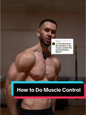 Replying to @♤   ƃ ı s ǝ ʃ ʃ ǝ    ♤ Beginner's Guide to Muscle Control: Start with this basic tip #musclecontrol