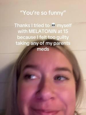 IN MY DEFENSE I DIDNT KNOW WHAT MELATONIN WAS…just that it was a sleeping “medicine” 😢 lmaooooooo (the way I could do so many versions of this trend ha ha ha) #fyp #foryou #melatonin #funnymoments #sofun 