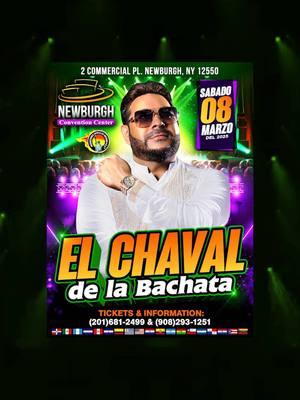 ❤️El Chaval de la Bachata en Vivo🎸 📍Newburgh Convention Center 2 Commercial Pl Newburgh NY 🗓️Sabado-8-Marzo-2025 📲Informacion & Boletos:  (201)681-2499 & (908)293-1251 #newburghny #newyork #elchavaldelabachata #bachata #musica #concierto #merengue #eegionalmexicano #latinos #fypage  www.produccionesmoralesmusic.com